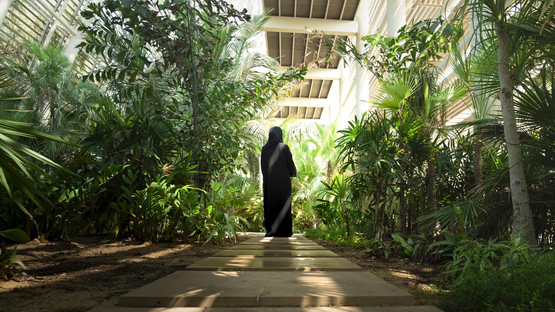 Why Nature Matters - Emirati woman in nature